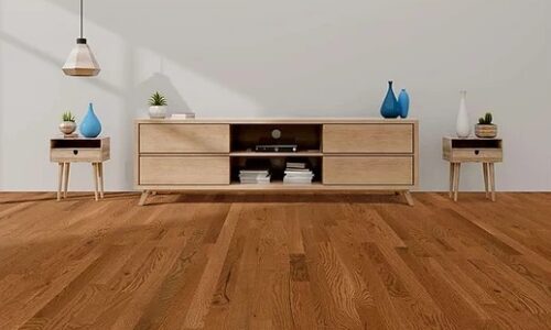 photo of White Oak Acorn hardwood flooring from our classic collection