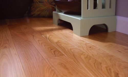 photo of American Cherry hardwood flooring from our classic collection