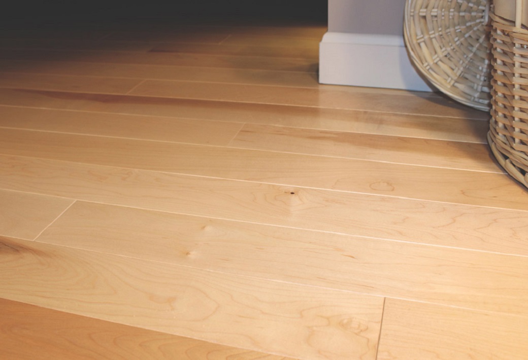 photo of Hard Maple Coastal Clear hardwood flooring from our classic collection