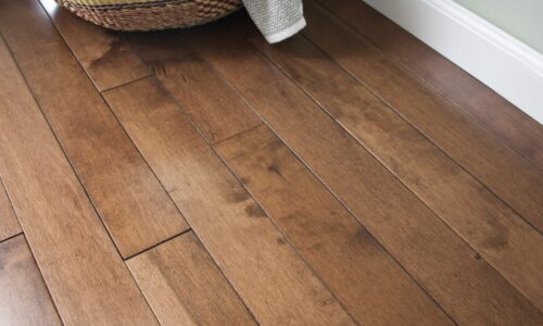photo of Hard Maple Copper hardwood flooring from our Classic Collection