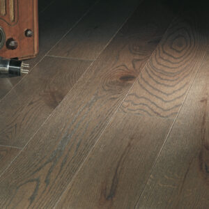 photo of 5” Red Oak Livesawn Driftwood hardwood flooring from our Rangeley collection