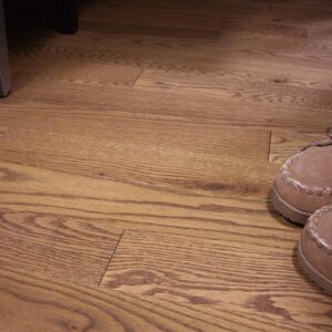 photo of Red Oak Suede hardwood flooring from our classic collection