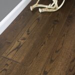 photo of 5” Red Oak Livesawn Vintage Brown hardwood flooring from our Rangeley collection