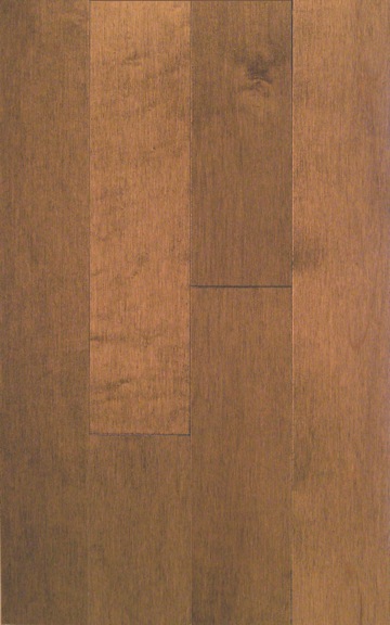 up-close photo swatch of almond hardwood flooring from our classic collection