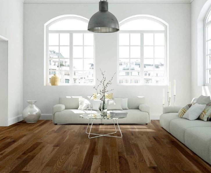 photo of 4” Hickory Formula 1820 hardwood flooring from our 207 collection