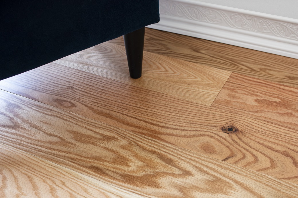 photo of Engineered 5” Red Oak Coastal Grade Clear Finish from our Freeport collection