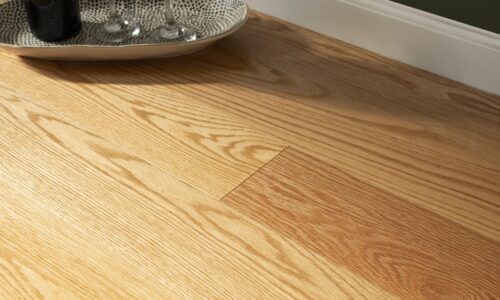 photo of Engineered 5” Red Oak Premium Grade Clear Finish from our Freeport collection