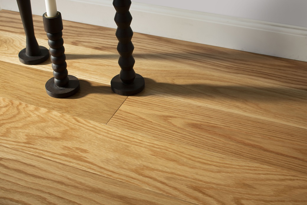 photo of Engineered 5” White Oak Premium Grade Clear Finish from our Freeport collection